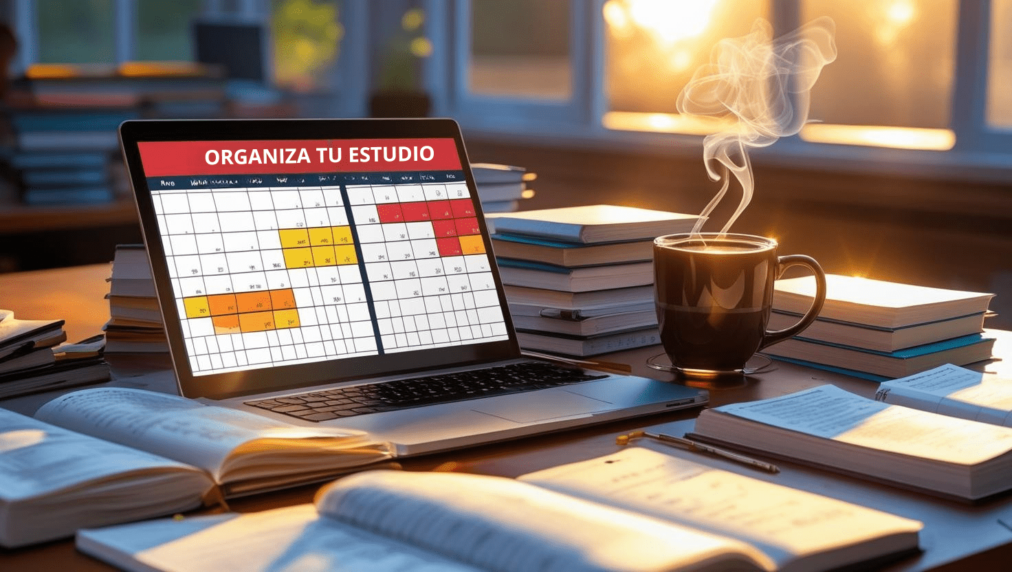 cómo organizarte si trabajas y estudias una oposición