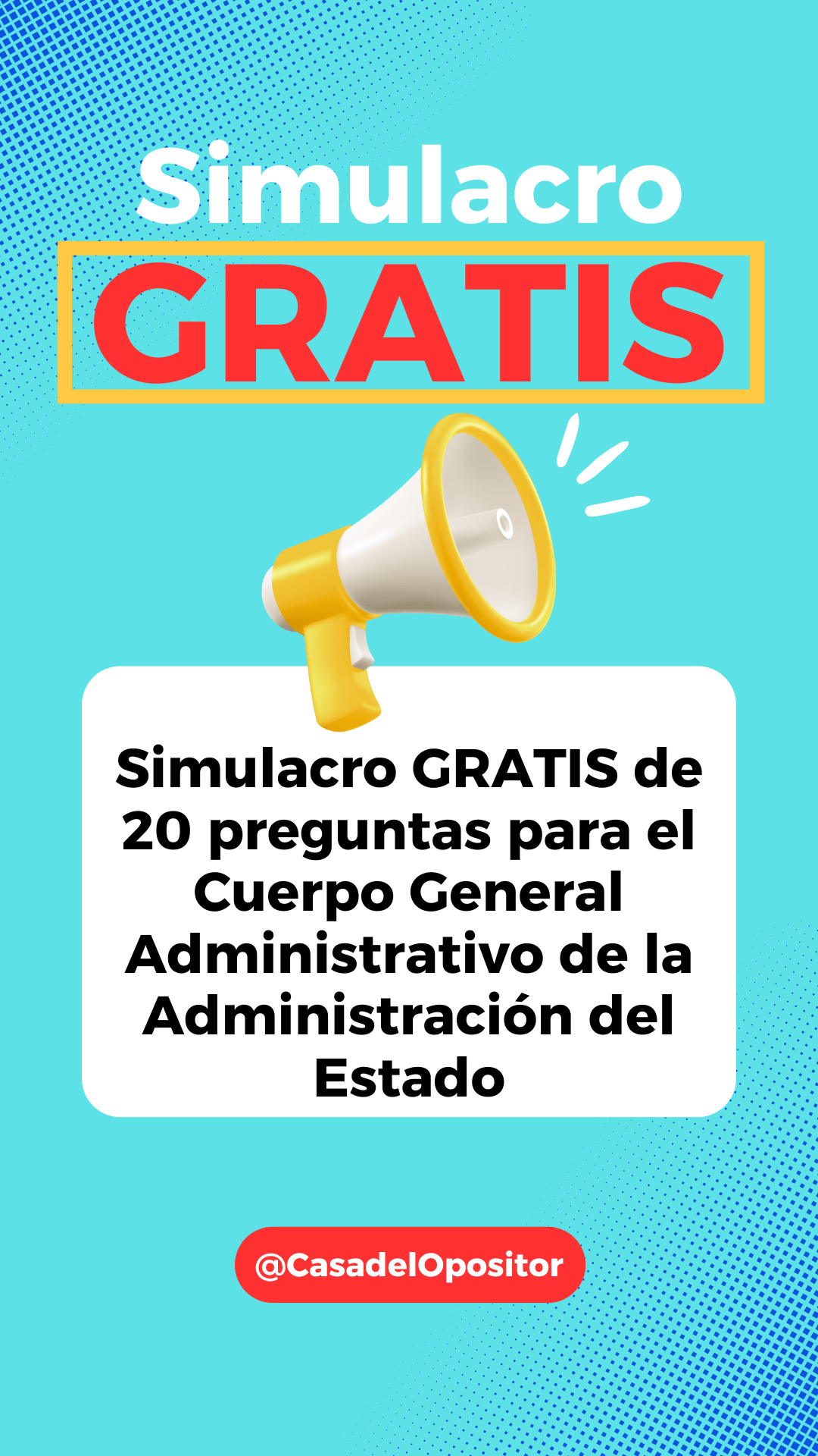 Simulacro administrativo AGE